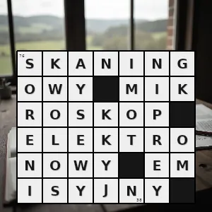 Hasło krzyżówkowe elektronowy mikroskop skaningowy - skaningowy mikroskop elektronowy emisyjny – rozwiązanie, synonimy, podpowiedzi i definicje krzyżówkowe